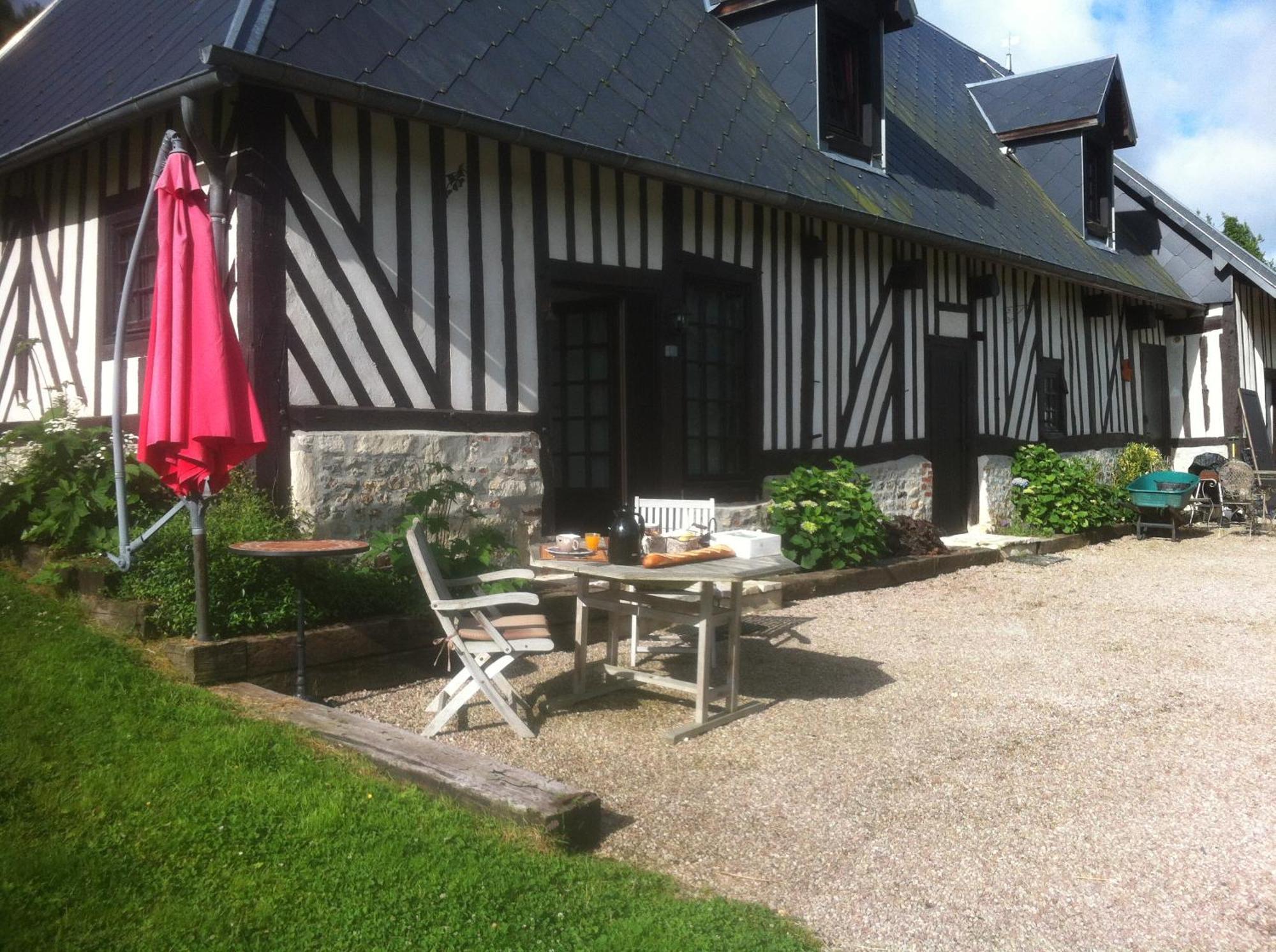 Bed and Breakfast Le Champ Des Possibles Manerbe Zewnętrze zdjęcie