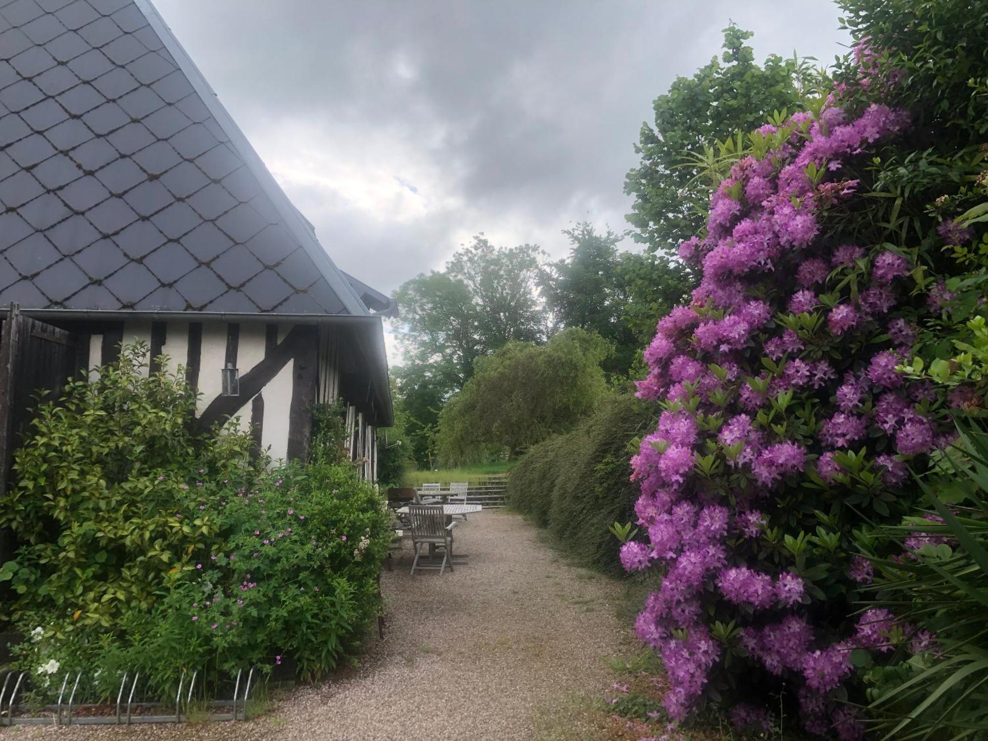 Bed and Breakfast Le Champ Des Possibles Manerbe Zewnętrze zdjęcie
