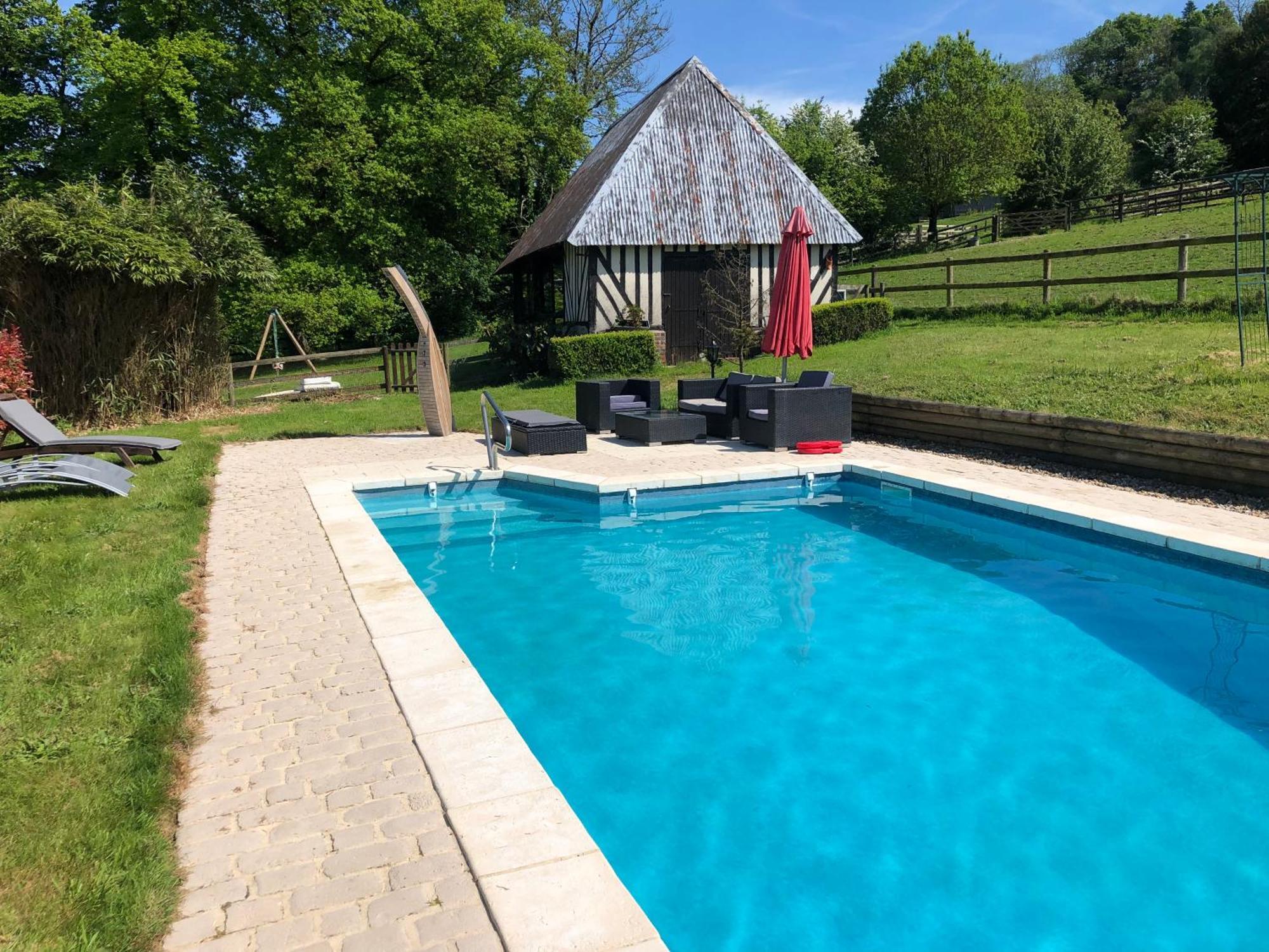 Bed and Breakfast Le Champ Des Possibles Manerbe Zewnętrze zdjęcie
